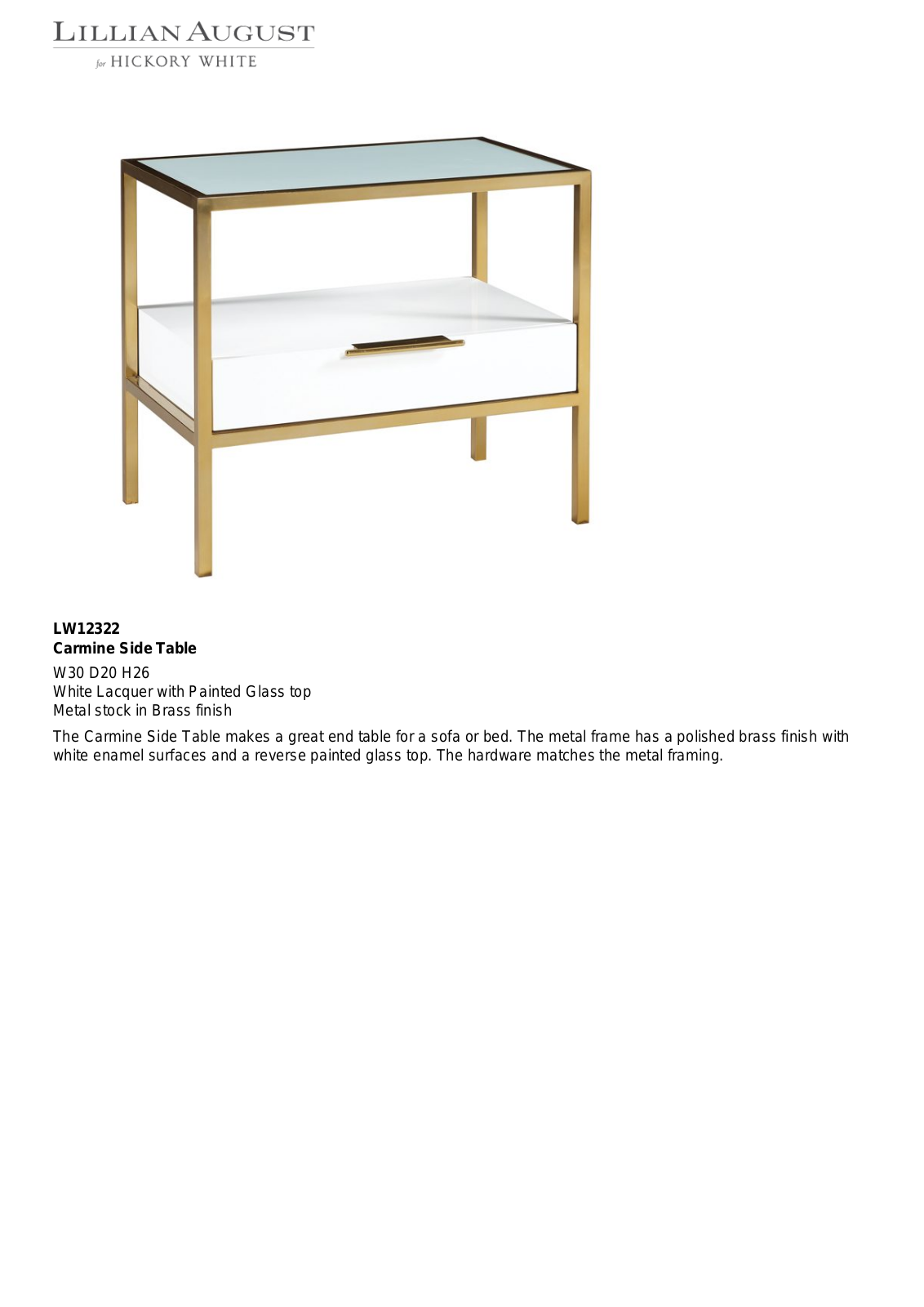 Lillian August LAML1009 Specifications - ManualMachine.com