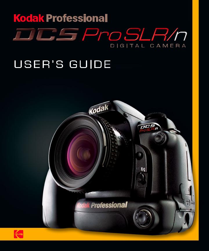 Kodak DCS Pro SLR-n User Manual