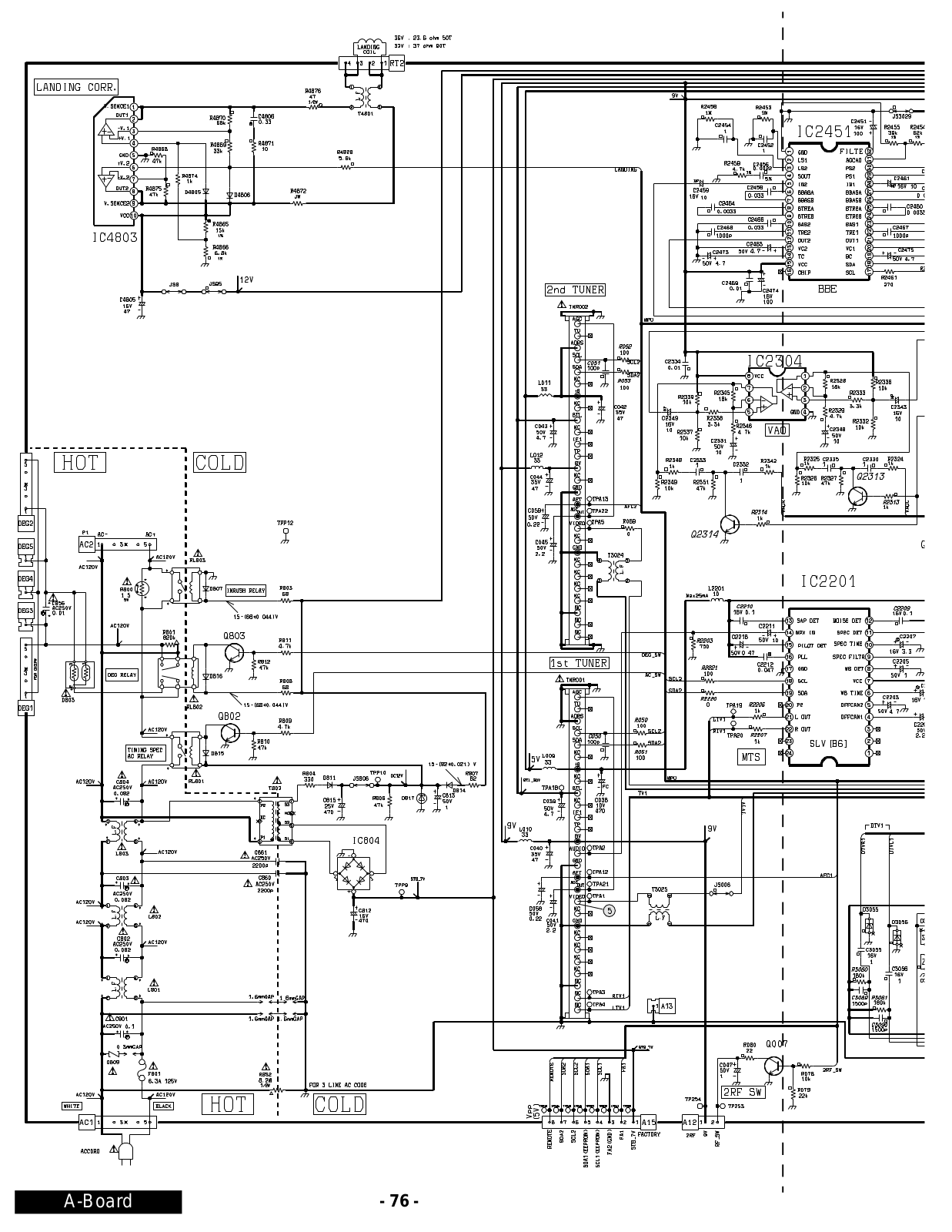 Panasonic 32hx_05 Schematic