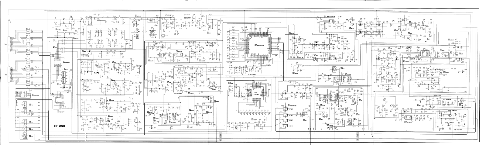 Icom IC-PCR1000 Cirquit Diagram