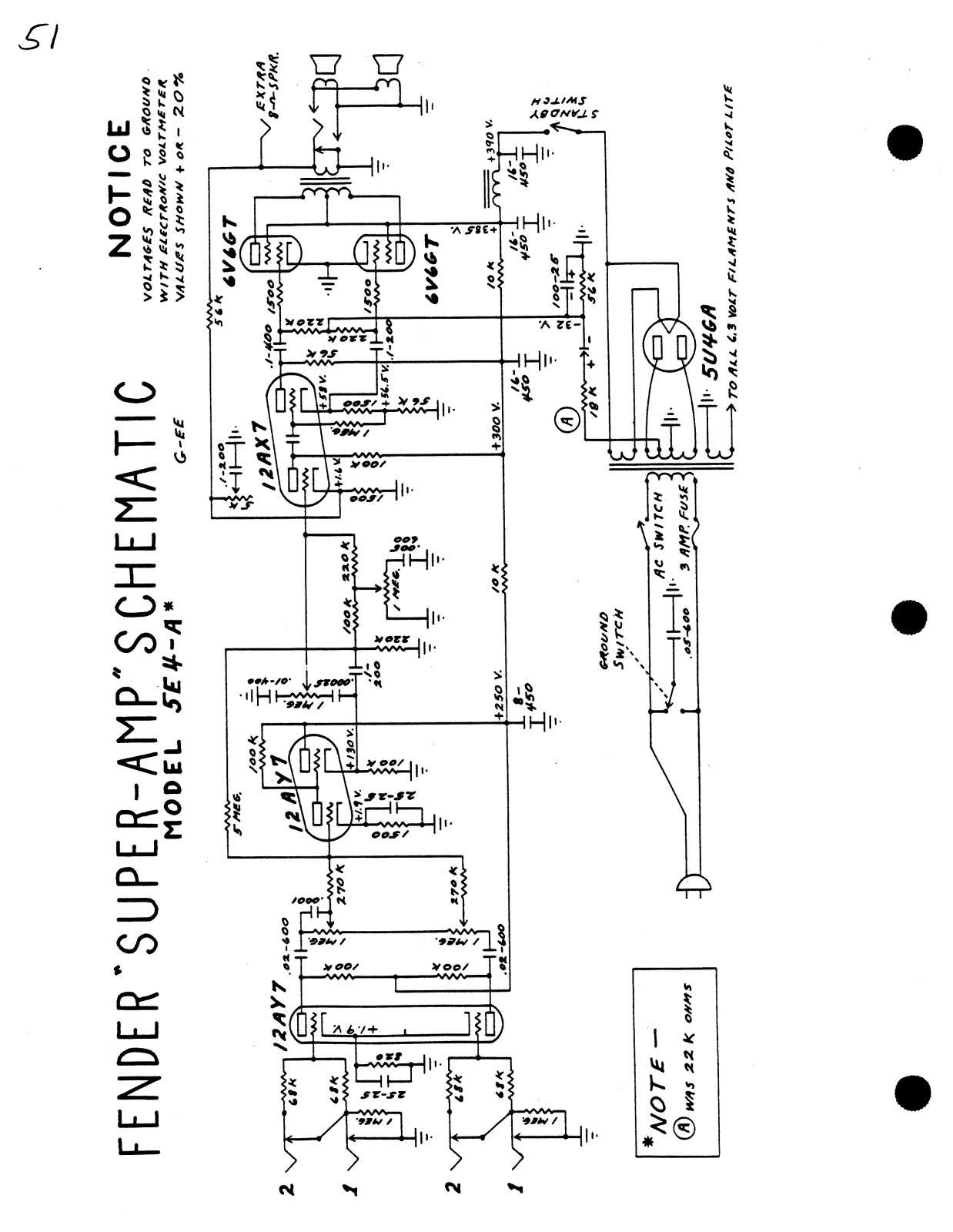 Fender 5e4 g ee schematic