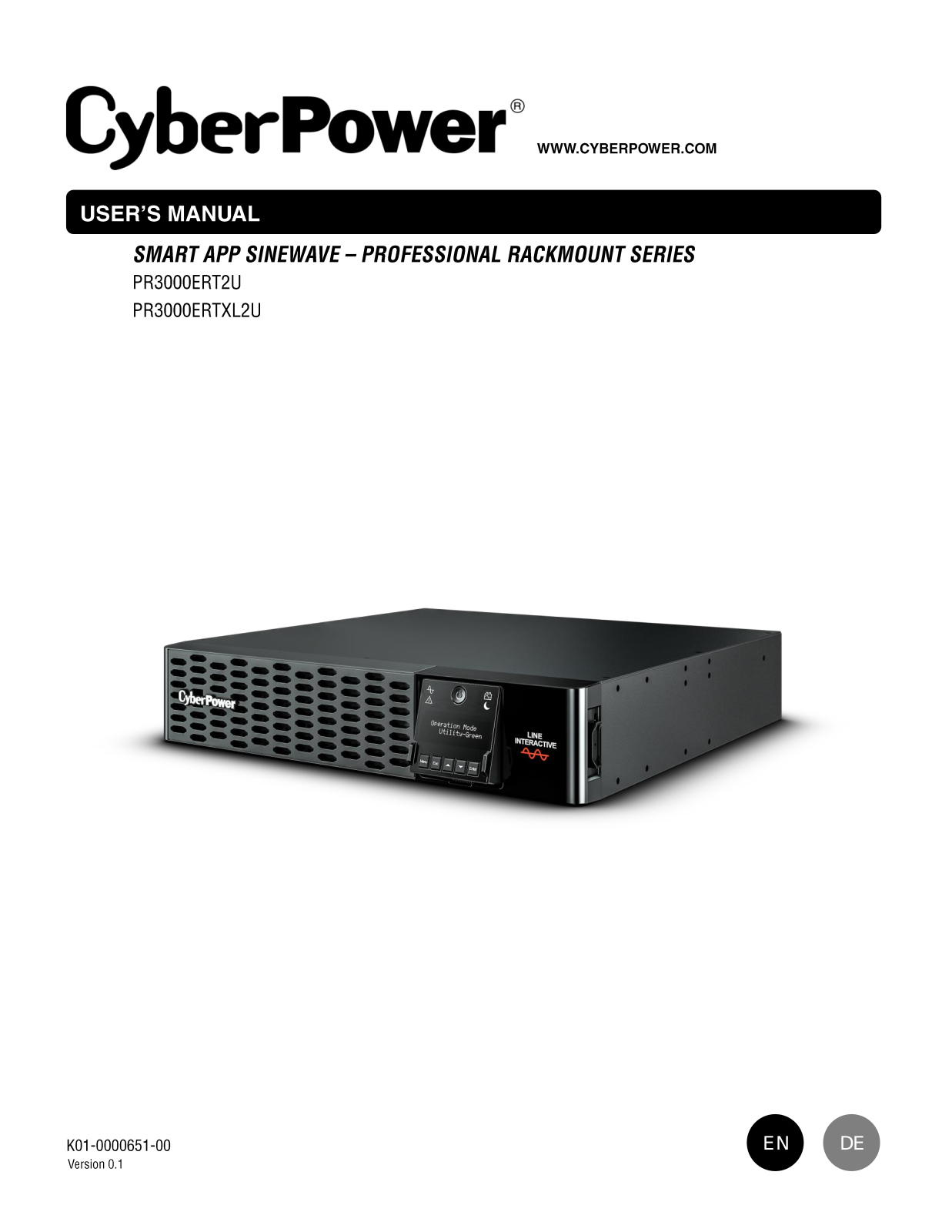 CYBERPOWER CP PR3000ERT2U User guide - ManualMachine.com