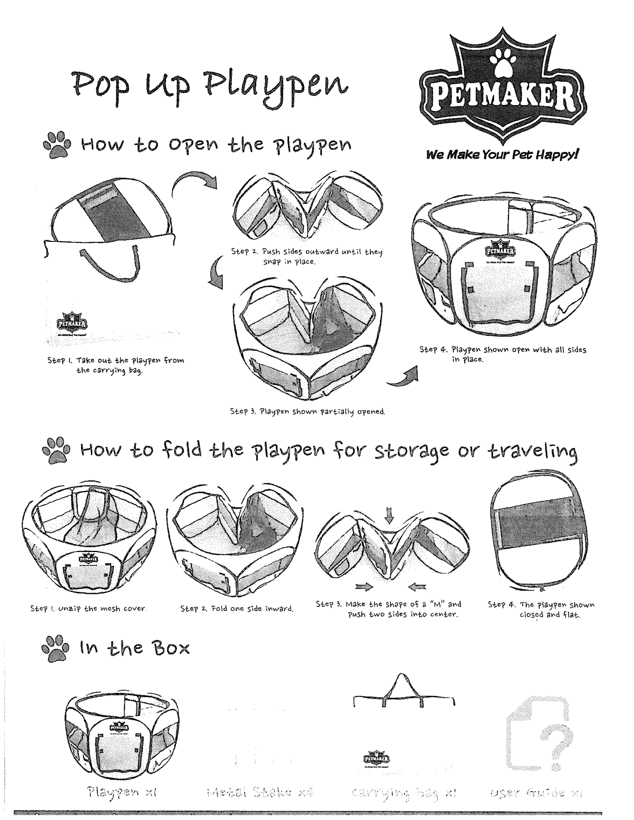 Petmaker PTMK1047 Installation & Assembly - ManualMachine.com