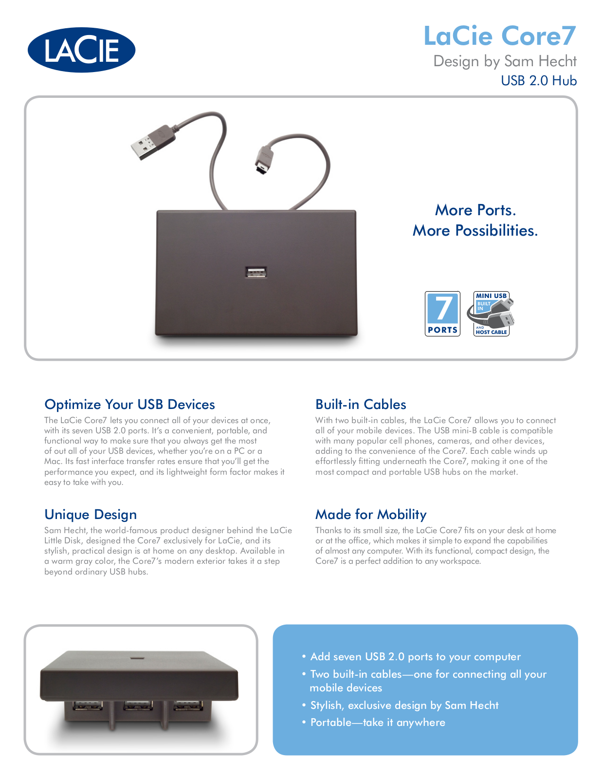 Lacie CORE7 User Manual