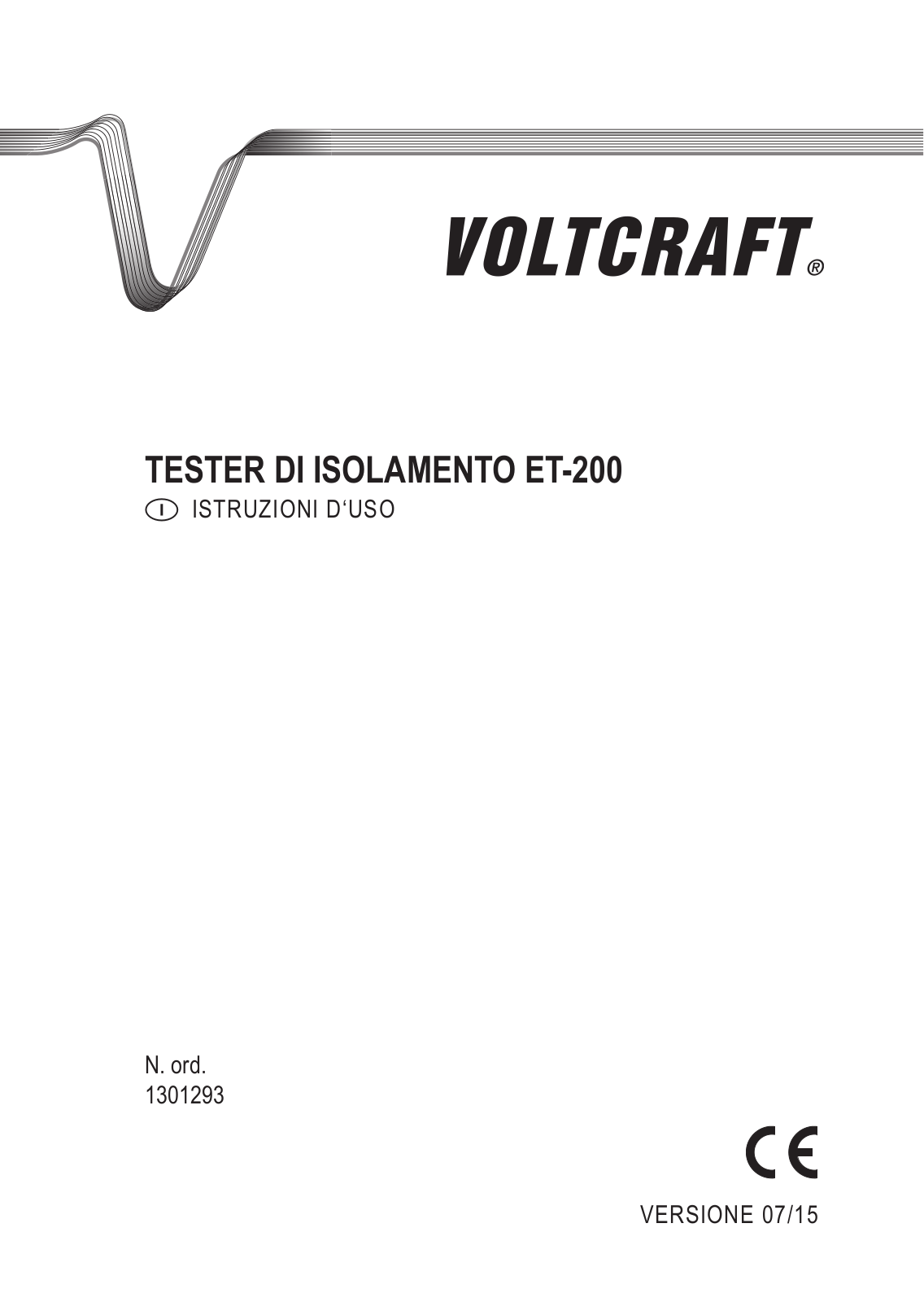 VOLTCRAFT ET-200 User guide