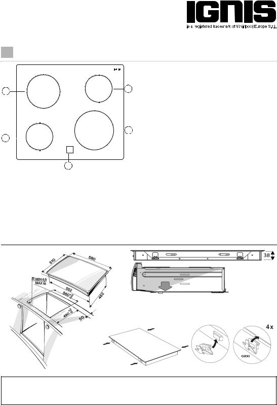 Whirlpool AKL 702 NE PROGRAM CHART