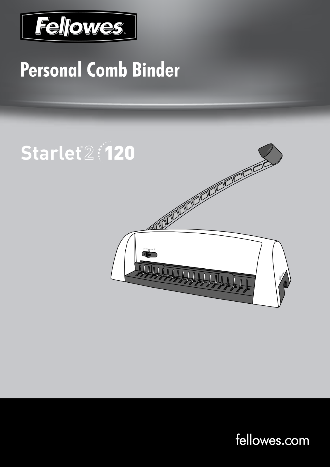 Fellowes Starlet 2 User Manual