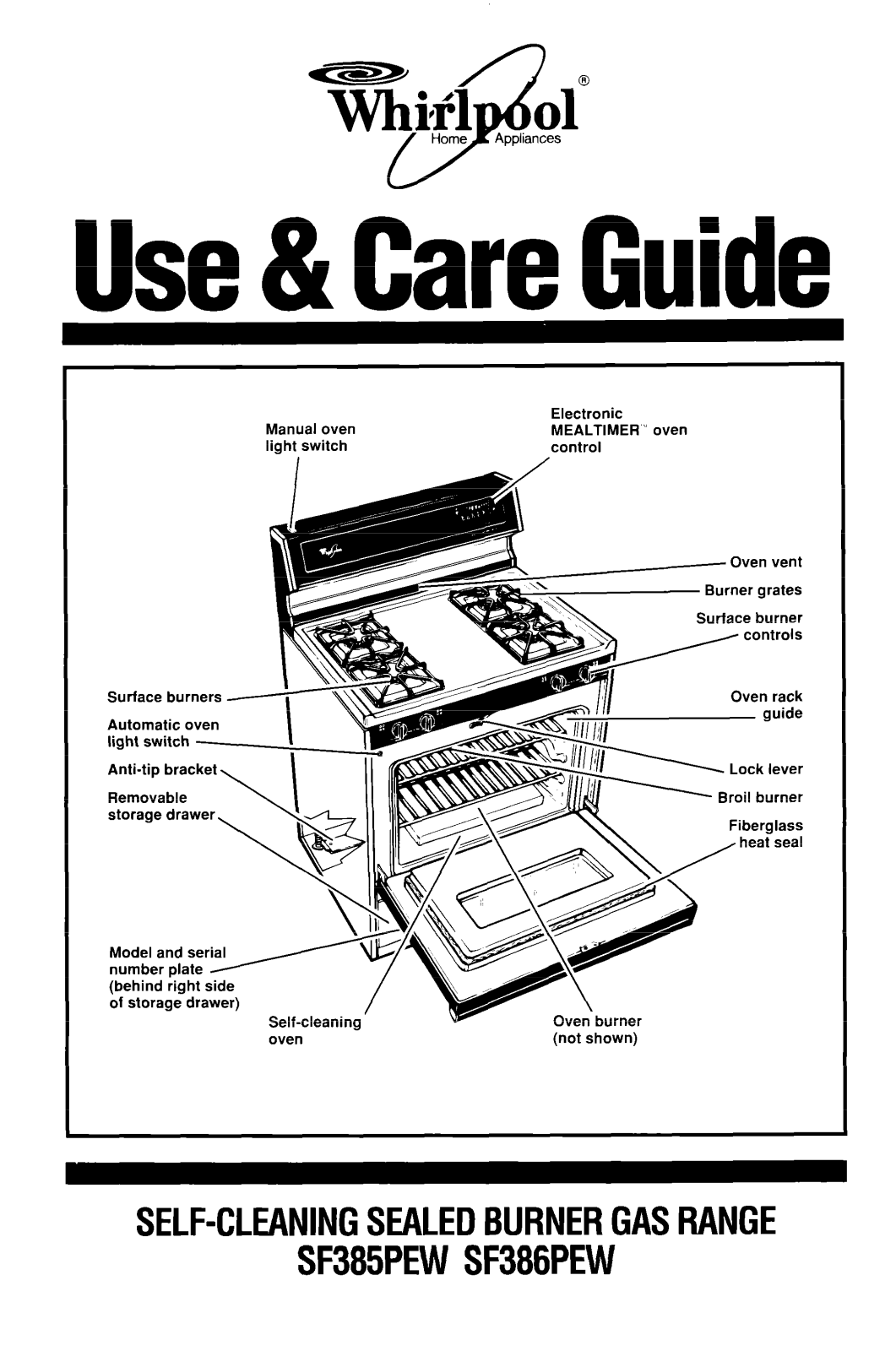 Whirlpool SF385PEW, SF386PEW User Manual - ManualMachine.com