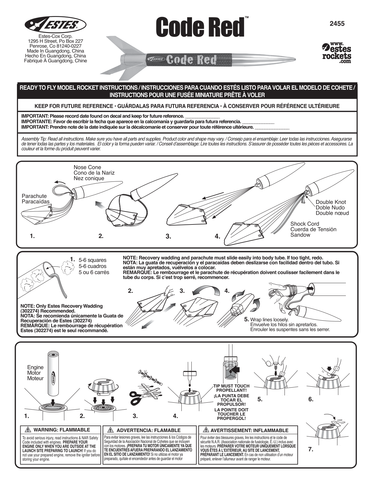 ESTES Code Red User Manual