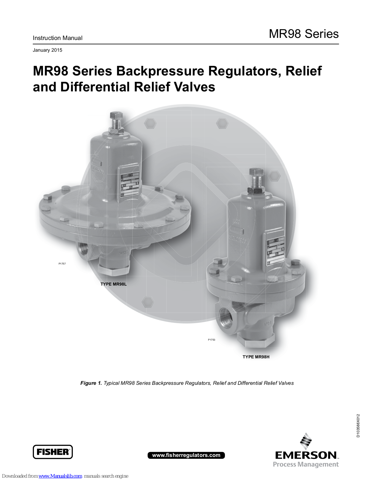 Emerson MR98LD, MR98 Series, MR98HD, MR98HHD Instruction Manual