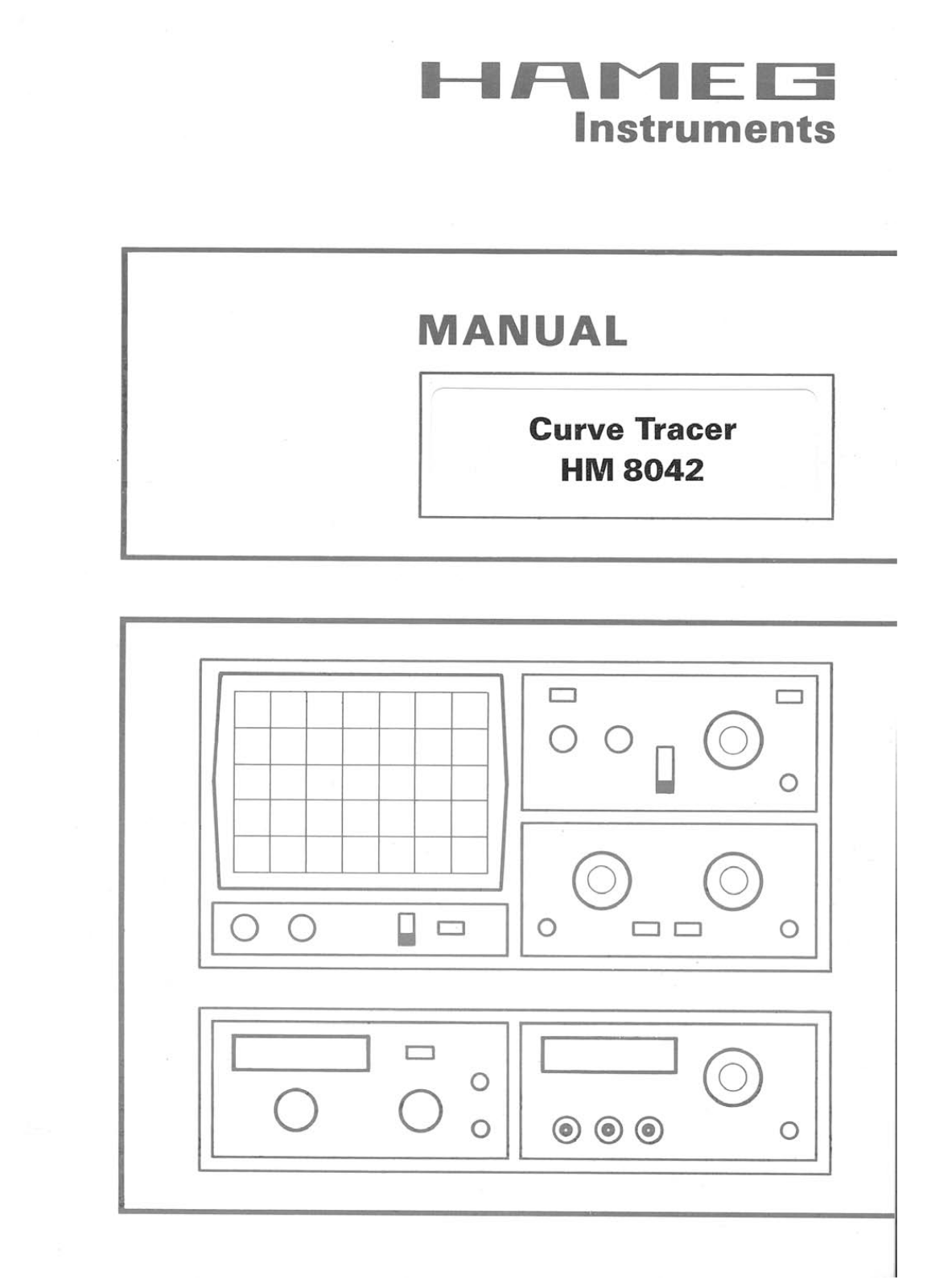 HAMEG HM8042 User Manual