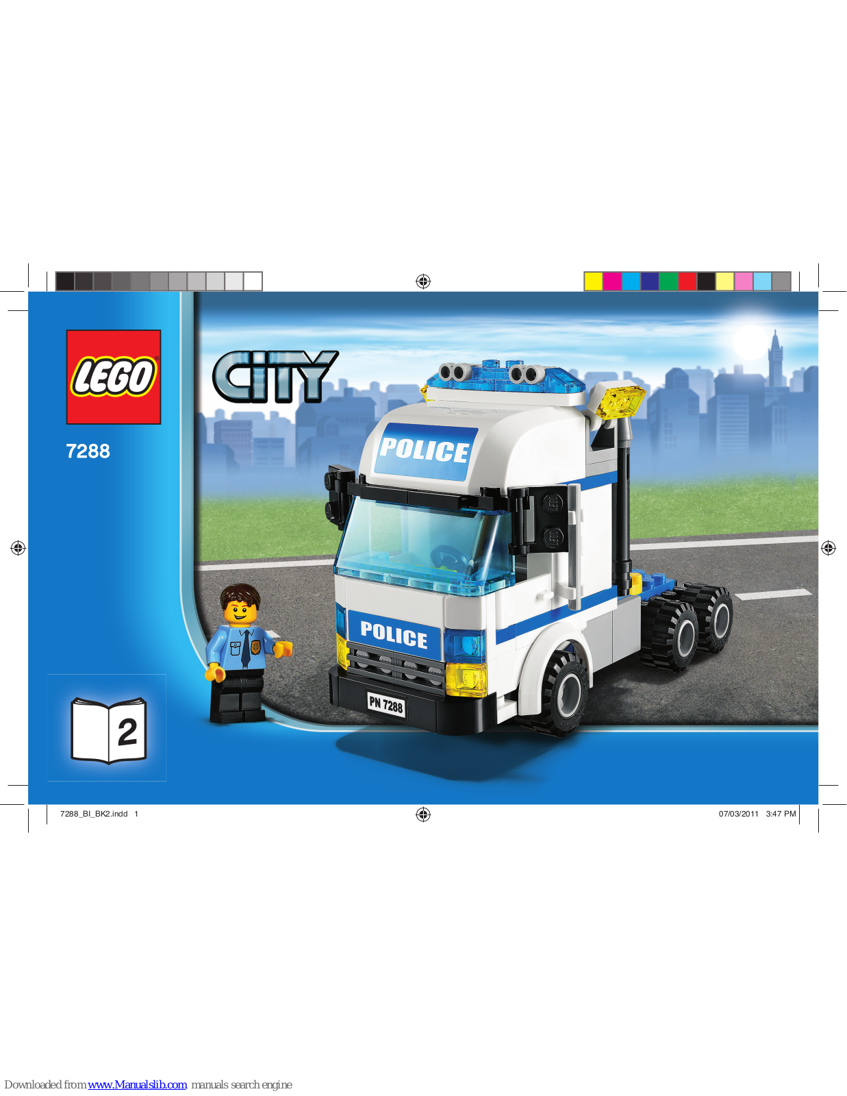 LEGO City 7288, CITY 7286 Building Instructions