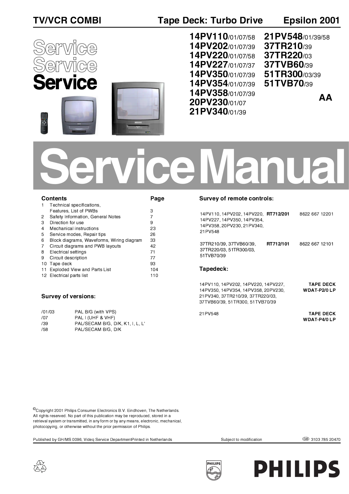 Philips Epsilon Service Manual