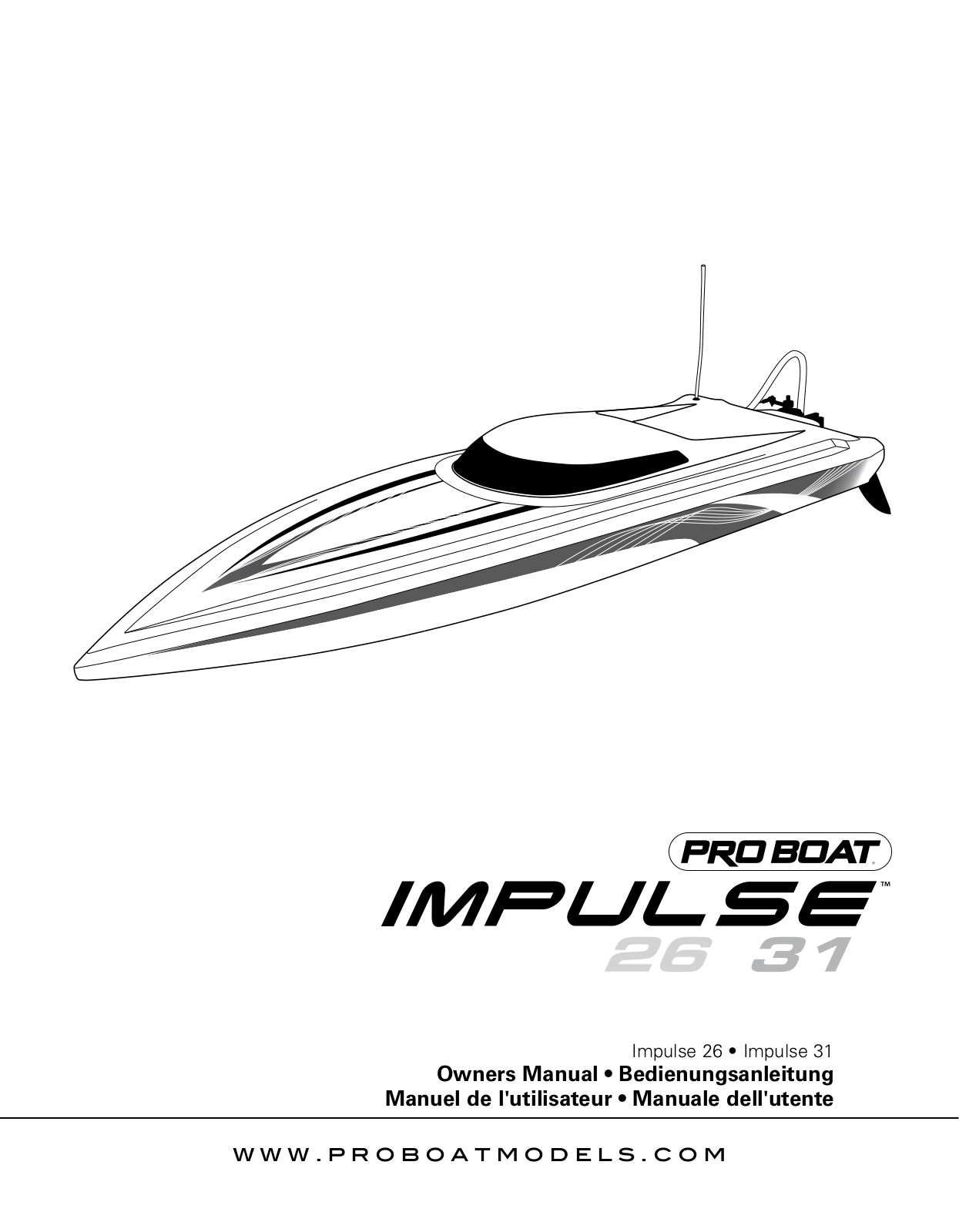 Pro Boat PRB4250 User Manual