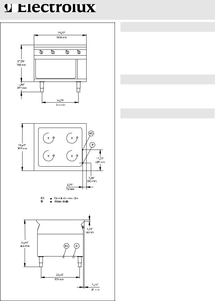 Electrolux 584151 S90, 584150 S90 General Manual