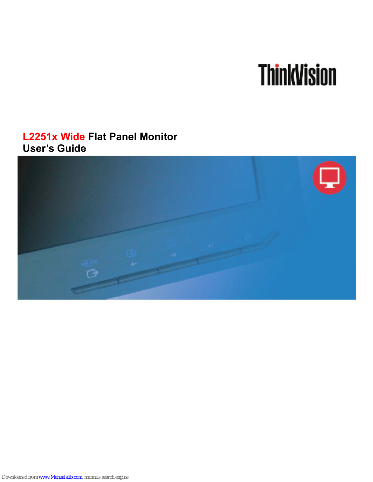 Lenovo ThinkVision L2251X, 2578HB6 User Manual