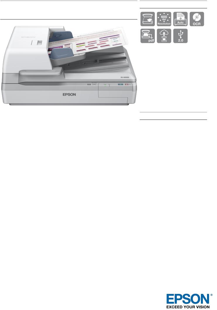 Epson DS-60000 User Manual