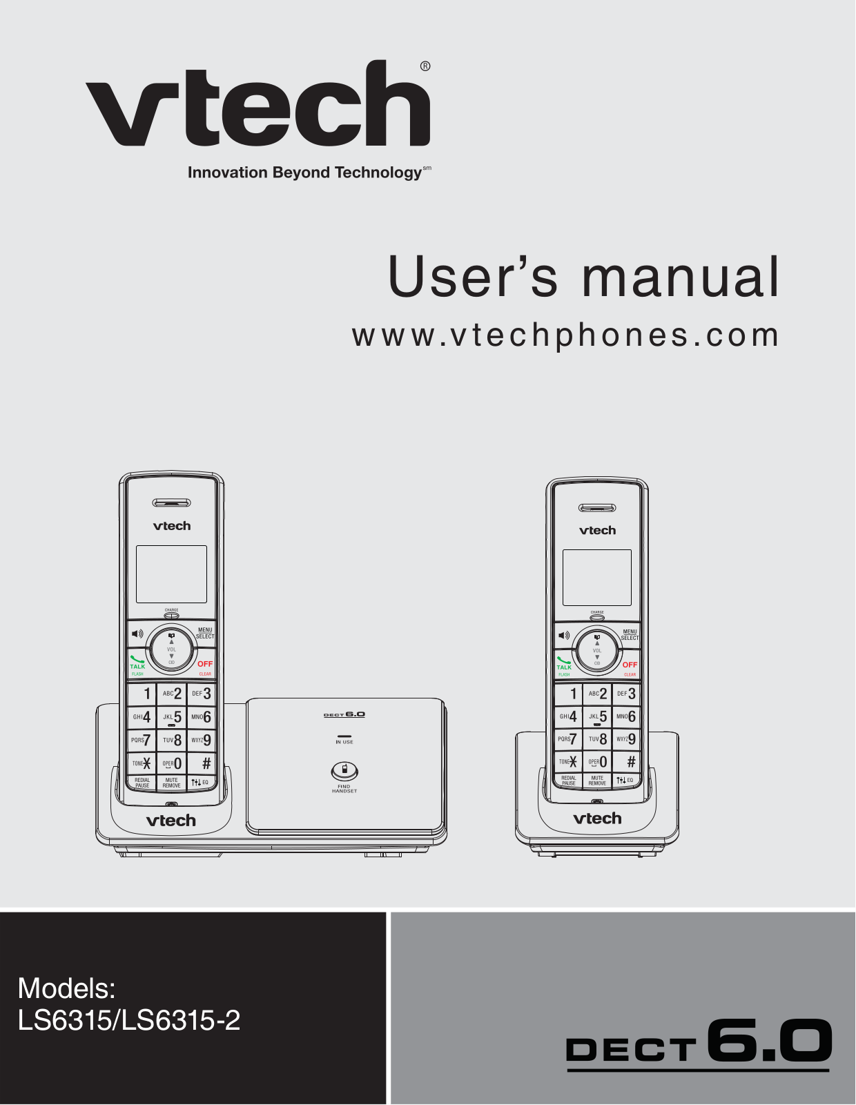 VTech Telecommunications 80-7296-00 Users manual