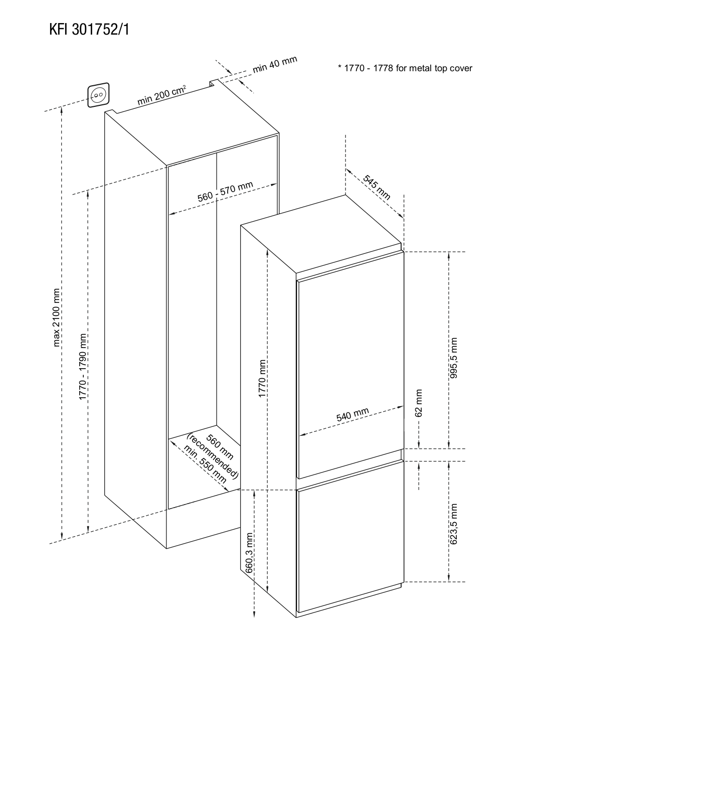 Gram KFI 301752/1 Installation instructions - ManualMachine.com