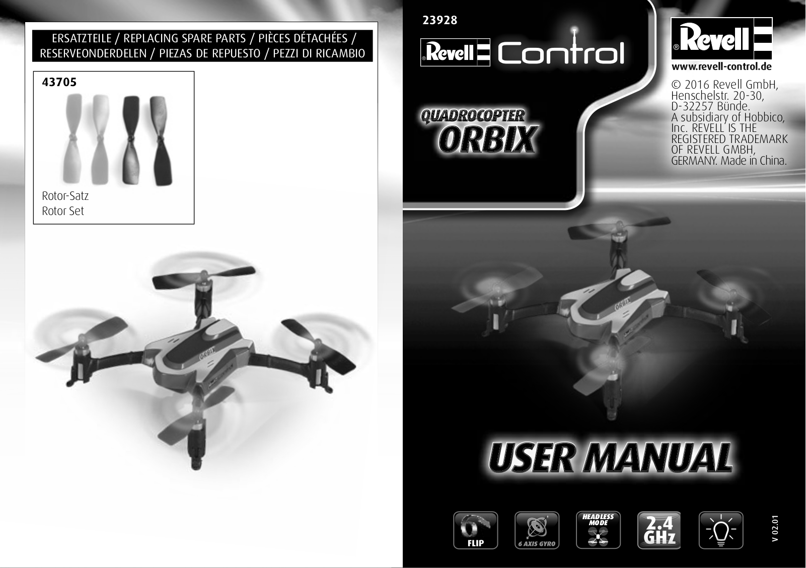 Revell Orbix User Manual