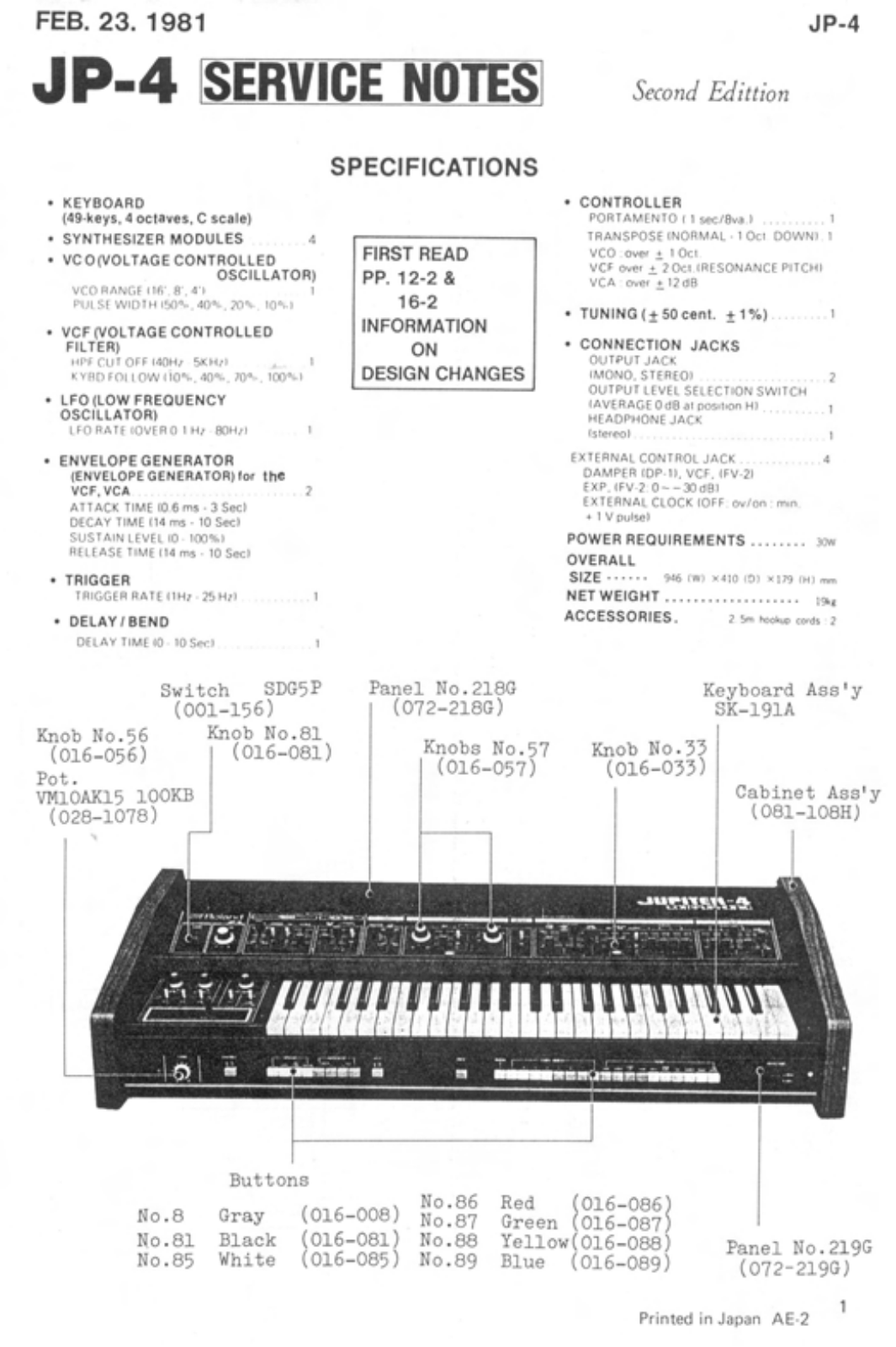 Roland Corporation Jupiter-4 User's Manual