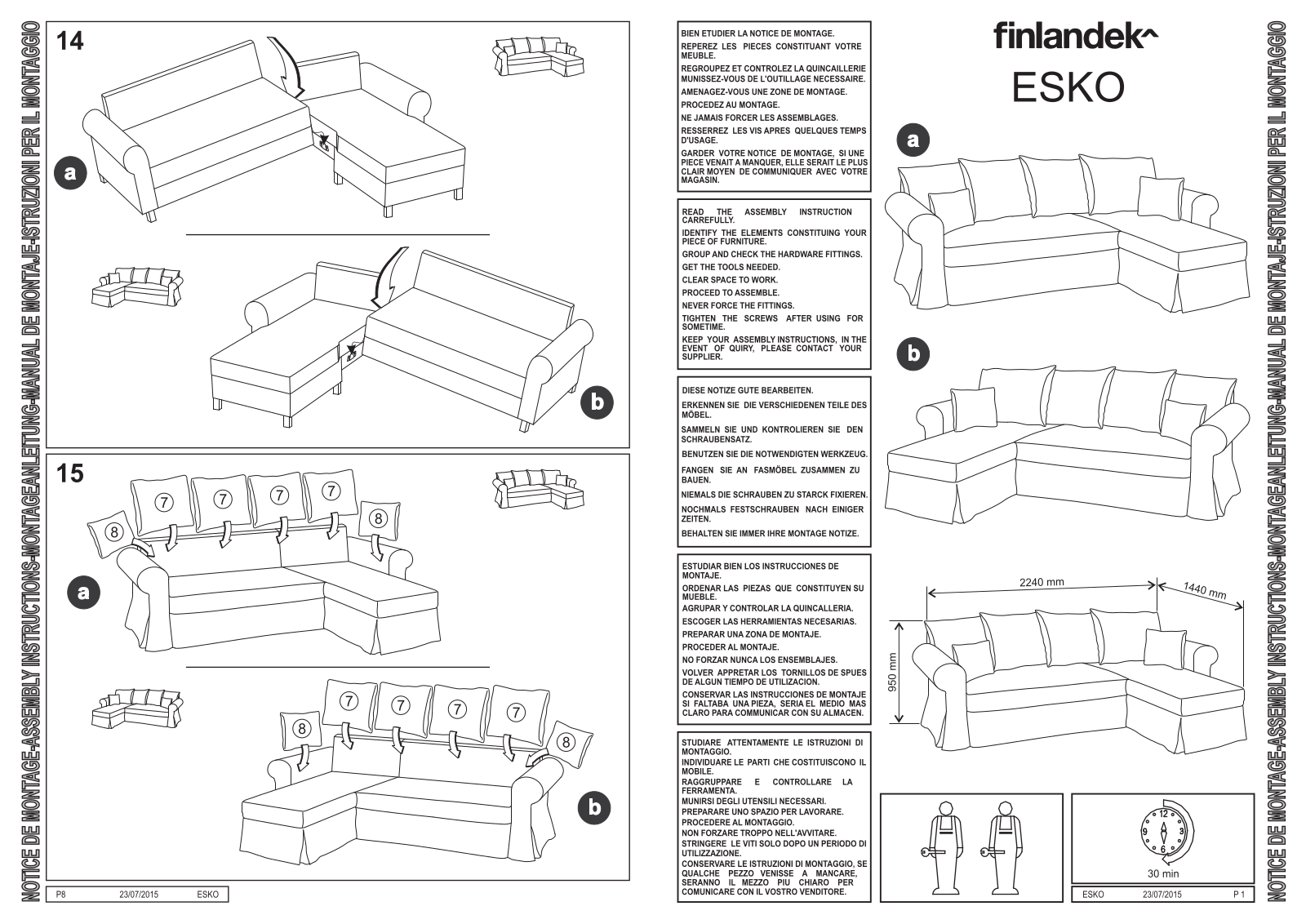 Finlandek ESKO User Manual