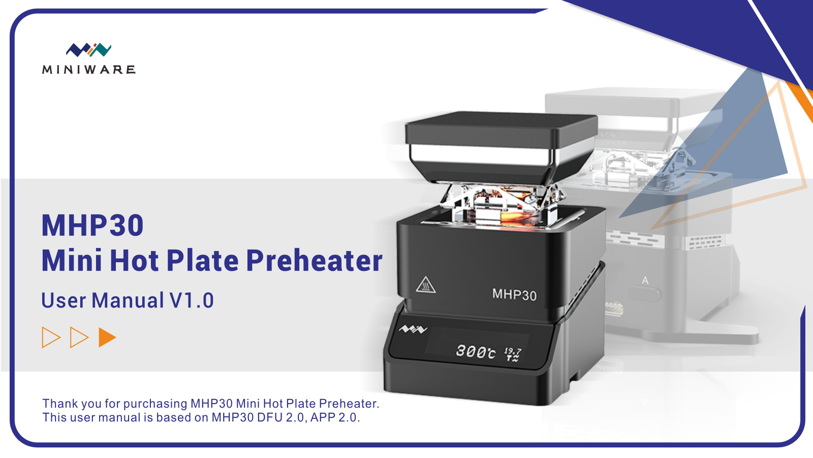 MINI WARE MHP30 User guide - ManualMachine.com