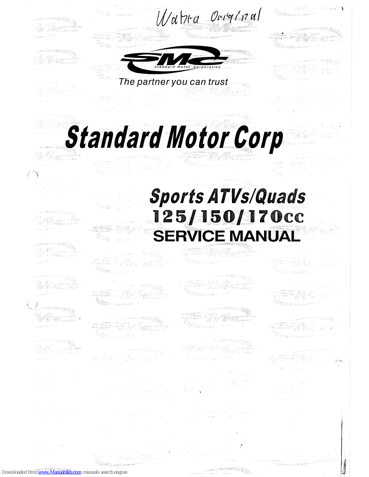 SMC Networks 125, 150, 170cc Service Manual