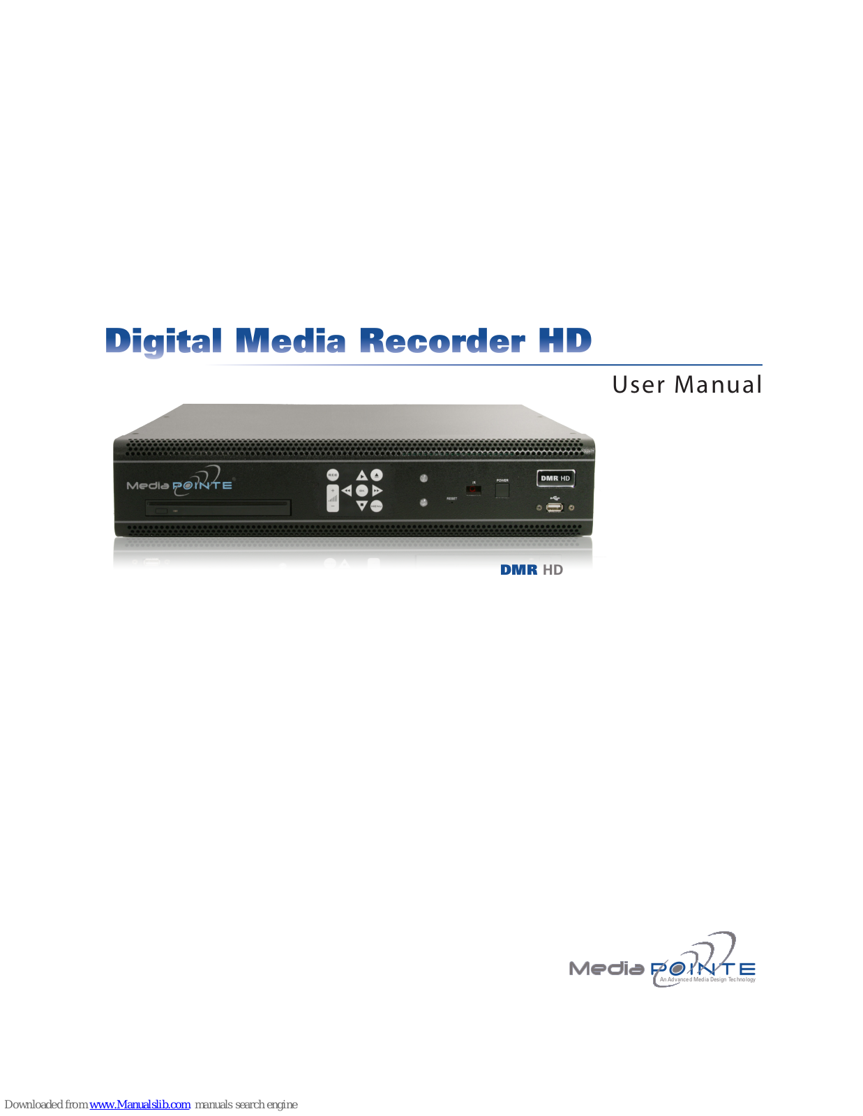 MediaPoint DMR HD User Manual - ManualMachine.com