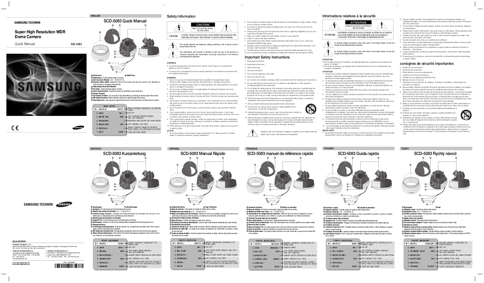 Samsung SCD-5083 User Manual