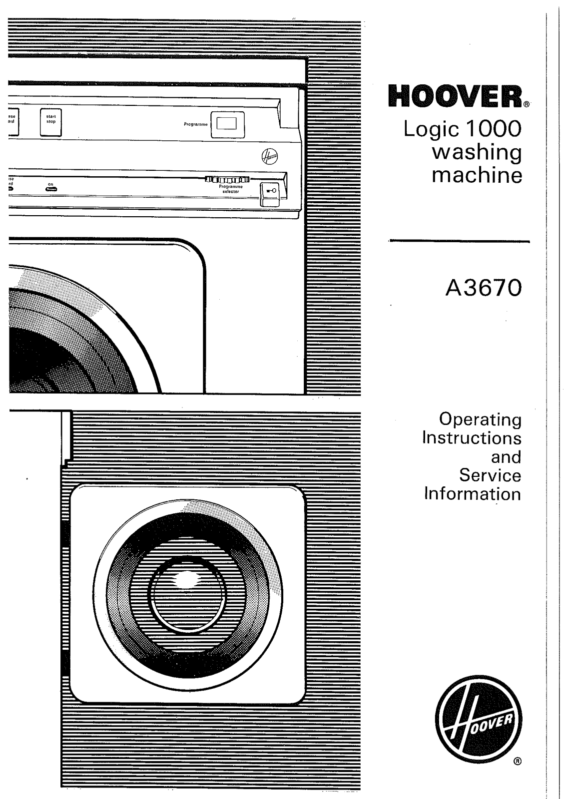 Hoover A3670 User Manual