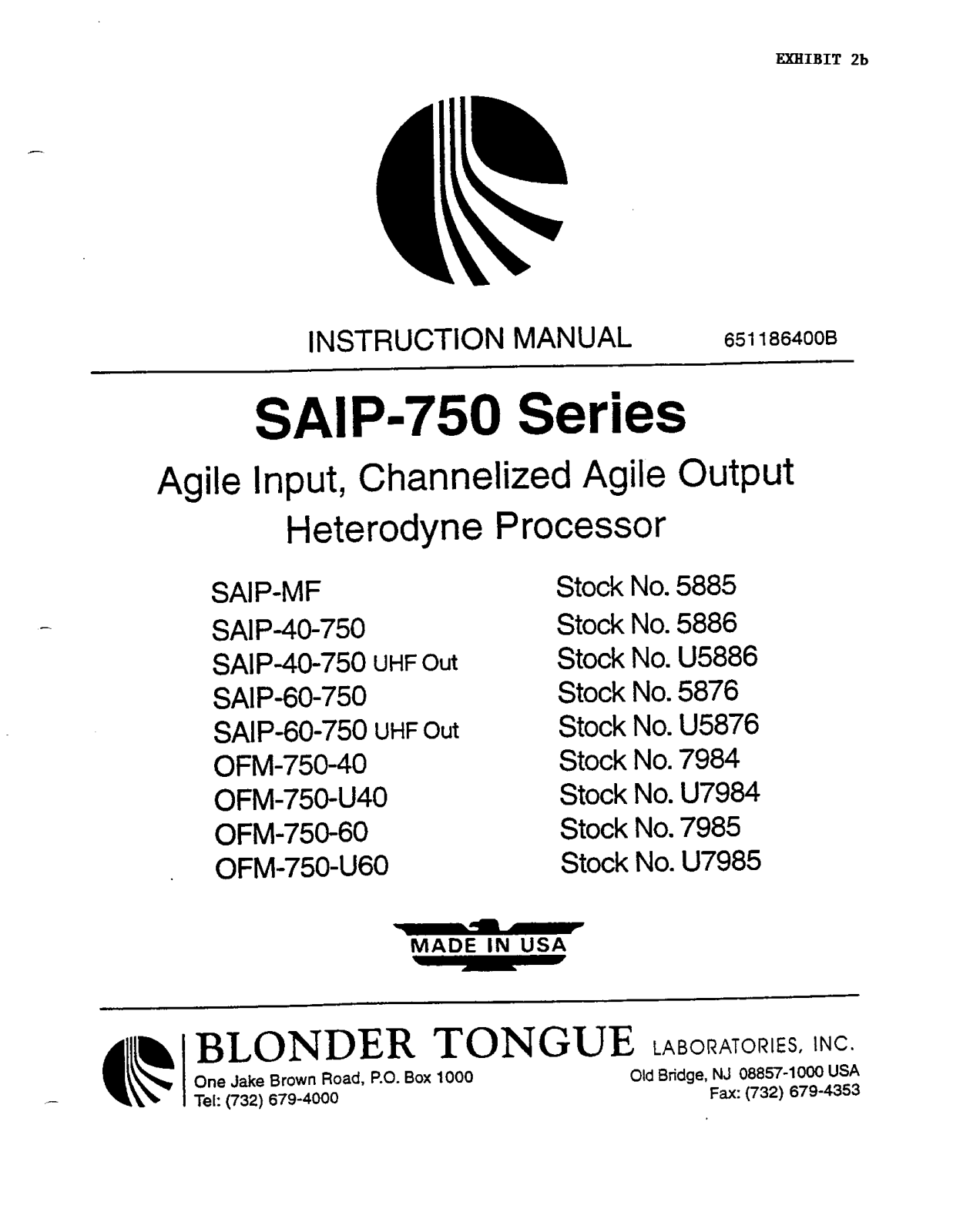 Larcan MX1VX Users Manual