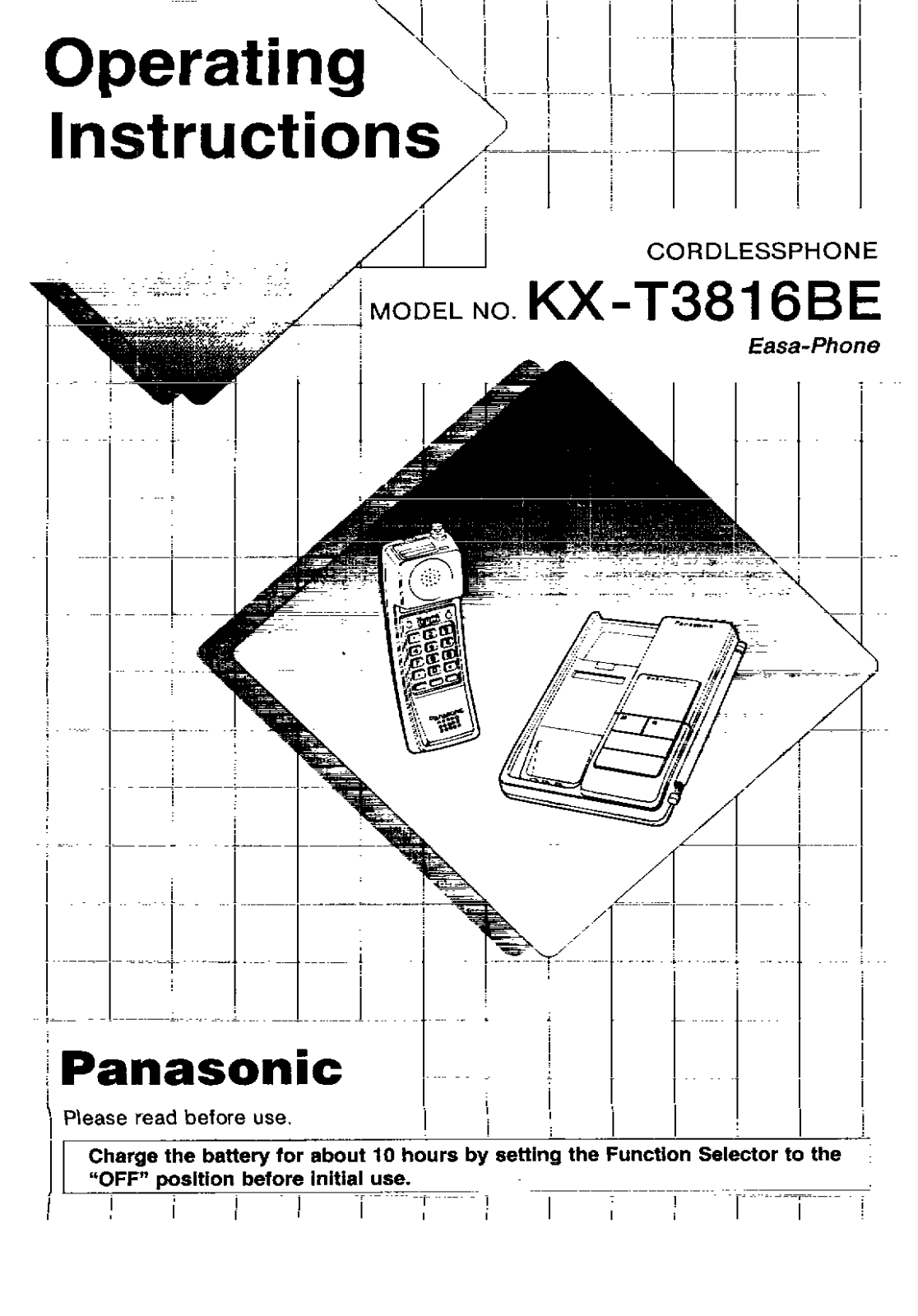 Panasonic KX-T3816BE User Manual