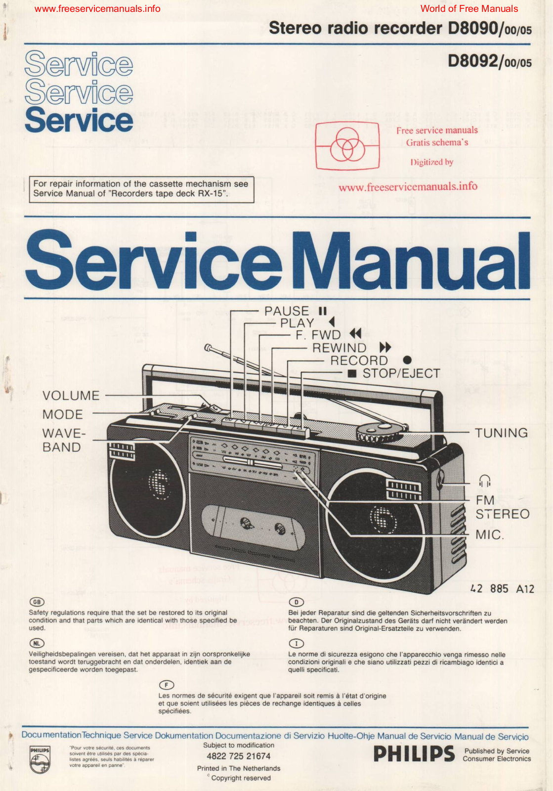 Philips d8090 Datasheet - ManualMachine.com