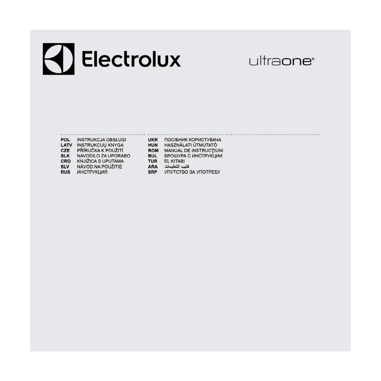 Electrolux EUOC9GREEN User guide - ManualMachine.com