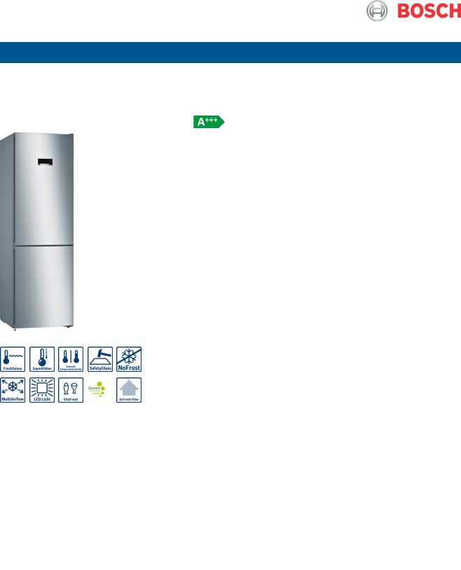 Bosch KGN36XL4A User Manual