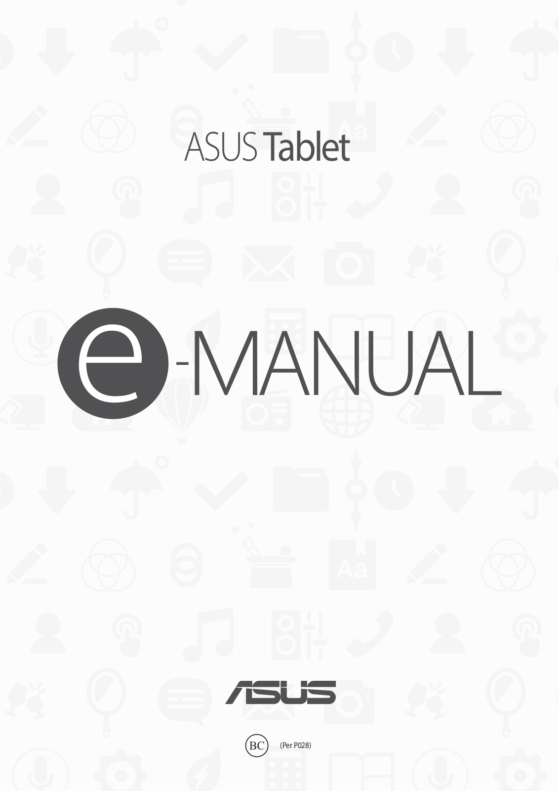 Asus Z301M, Z301ML, Z301MF, Z301MFL E-Manual