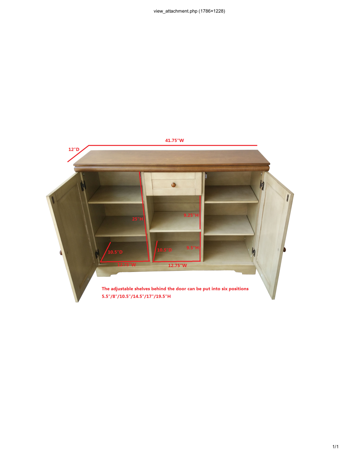 August Grove ATGR5068 Dimensions - ManualMachine.com
