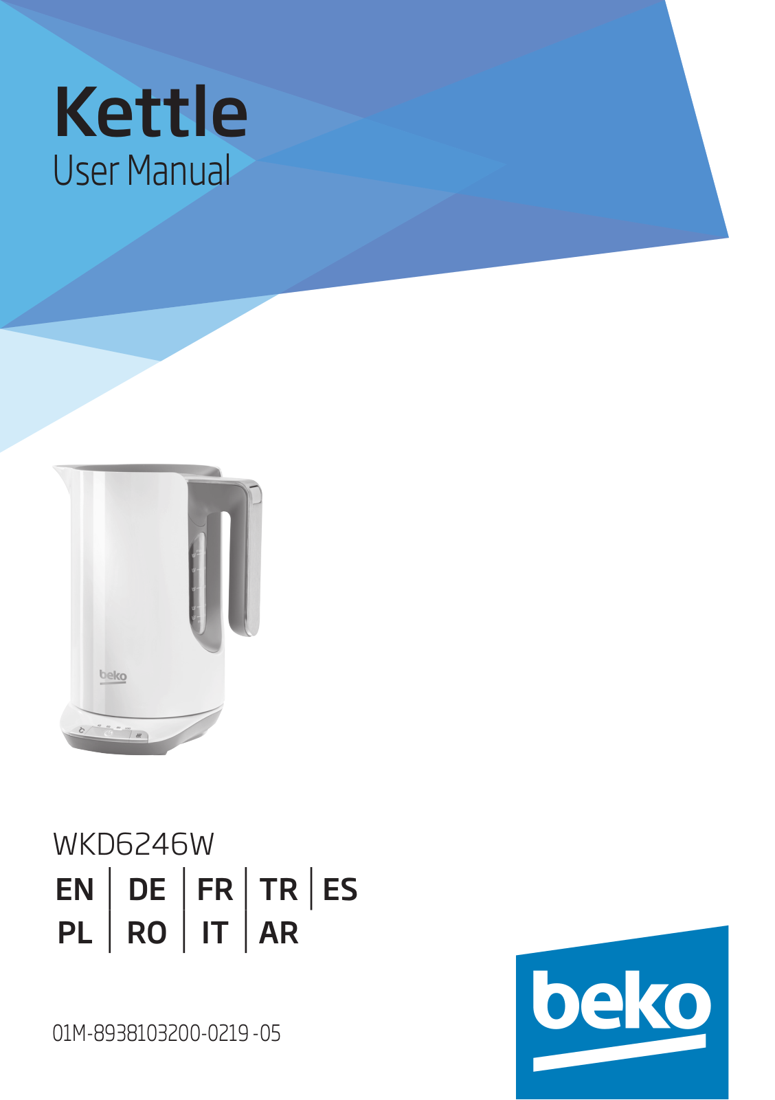 Beko WKD6246W User manual