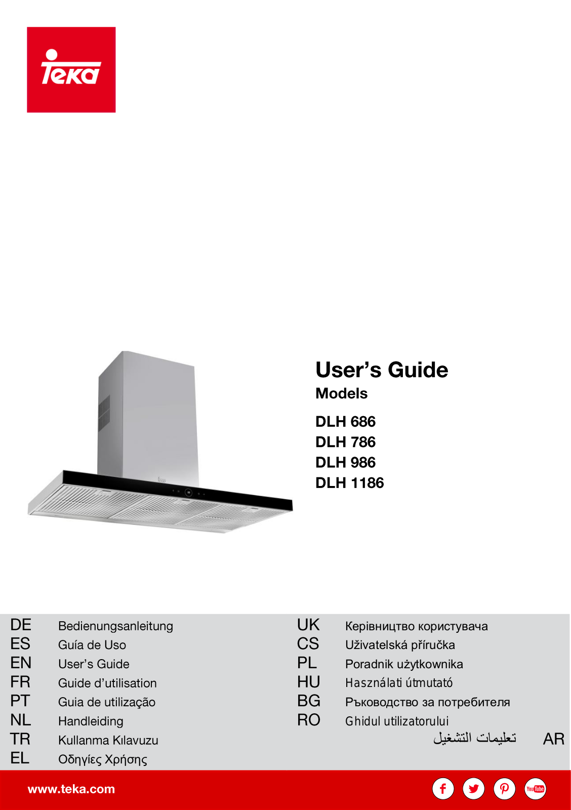 Teka DLH 686 T User Manual