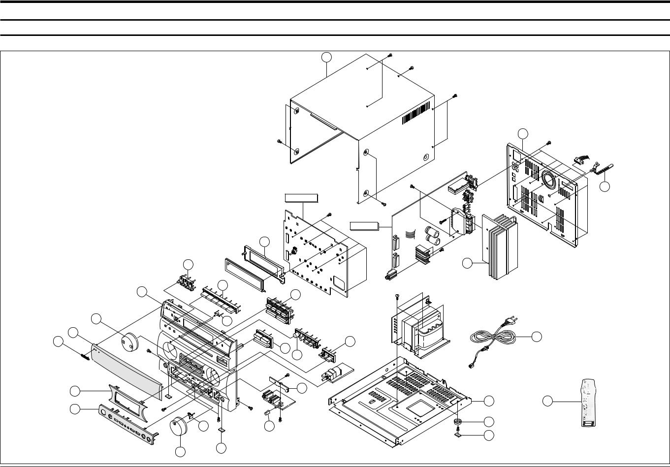 SAMSUNG max673 Exploded View and Parts List