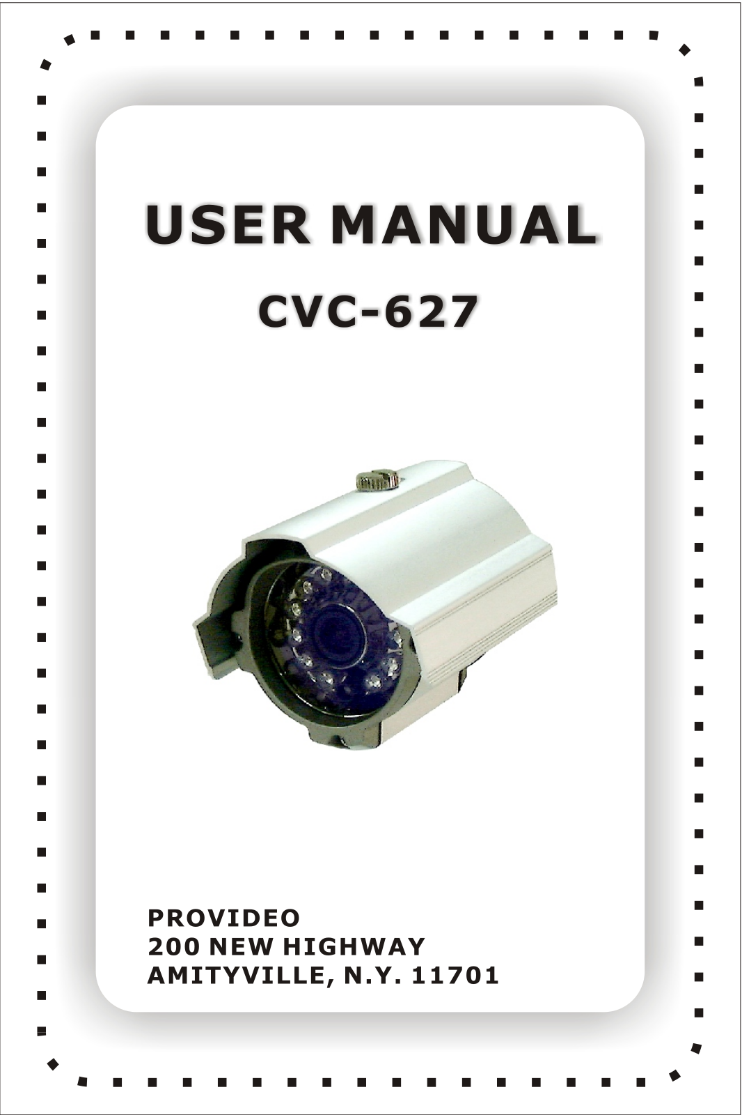 Speco Technologies CVC-627 User Manual