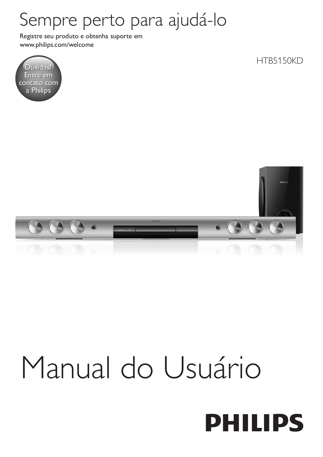 Philips HTB5150KD User Manual