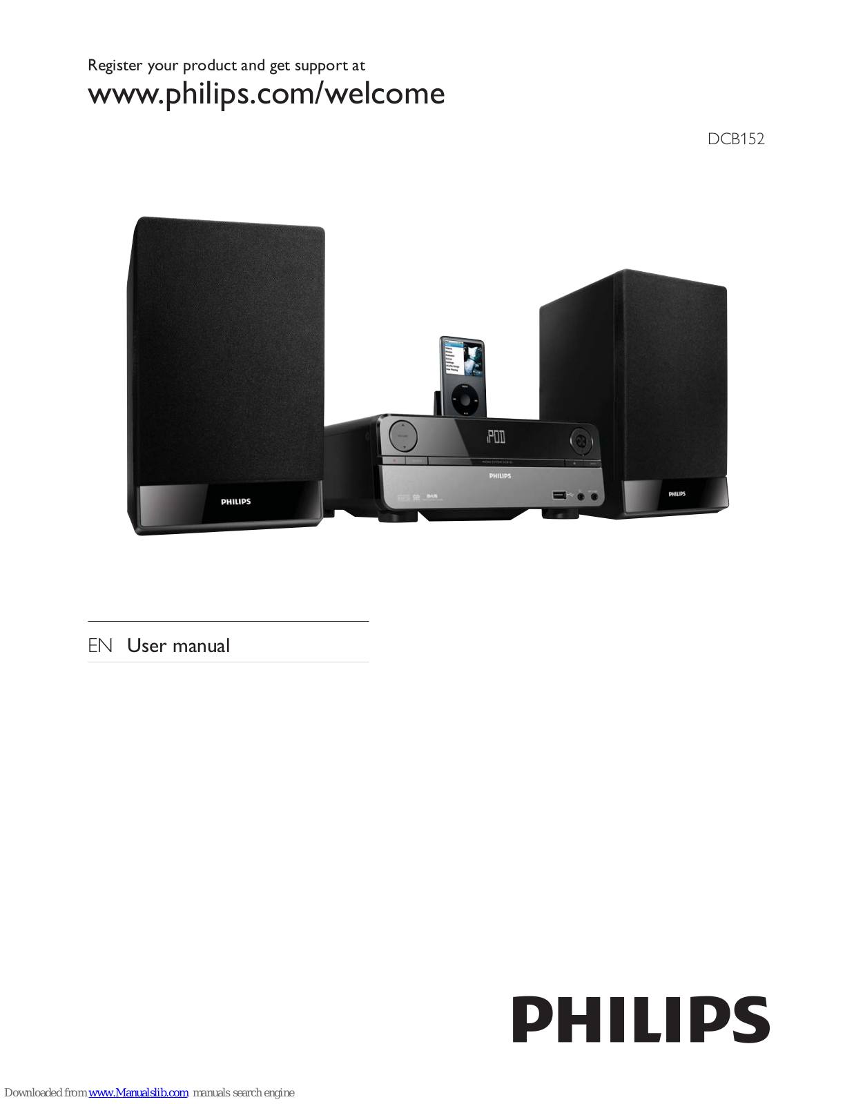 Philips DCB152/05, DCB152 User Manual - ManualMachine.com