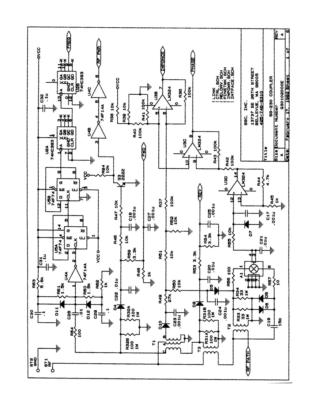 SGC SG-230,Smartuner Schematics - ManualMachine.com