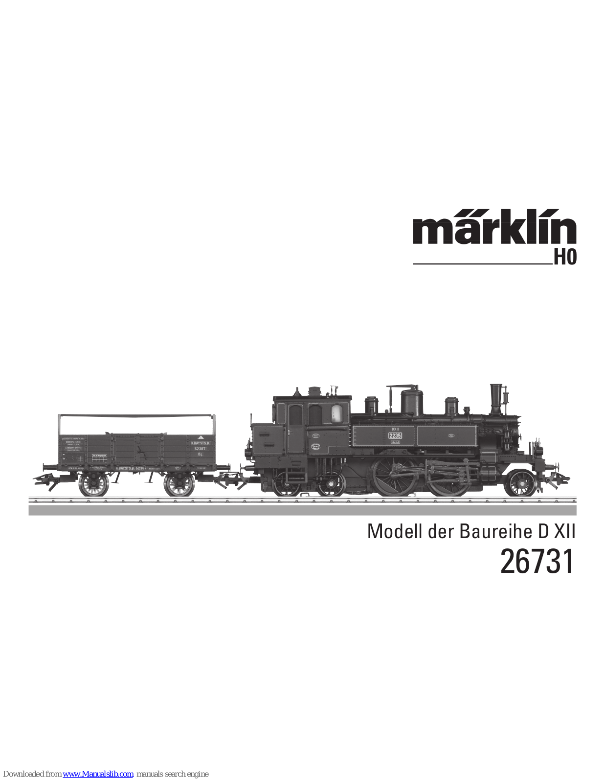 marklin 26731 User Manual