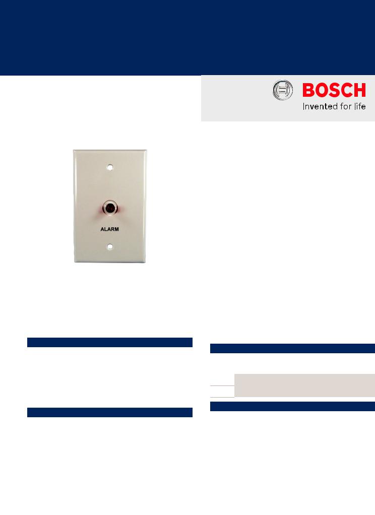 Bosch DRA-12-24 Specsheet