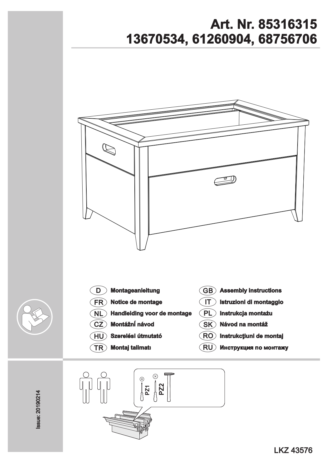 Home affaire Kimi Assembly instructions