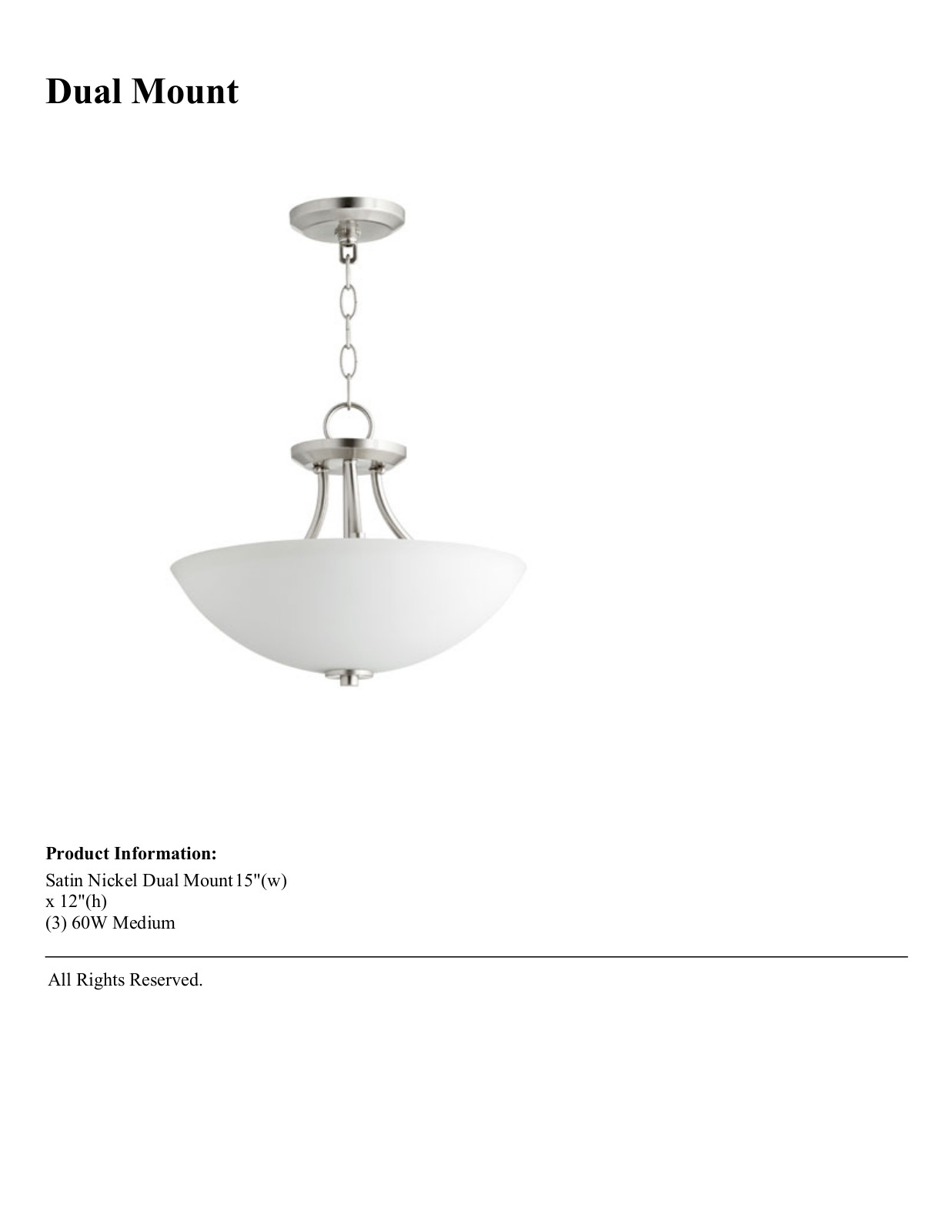 Fleur De Lis Living FDLV1519 Specifications - ManualMachine.com