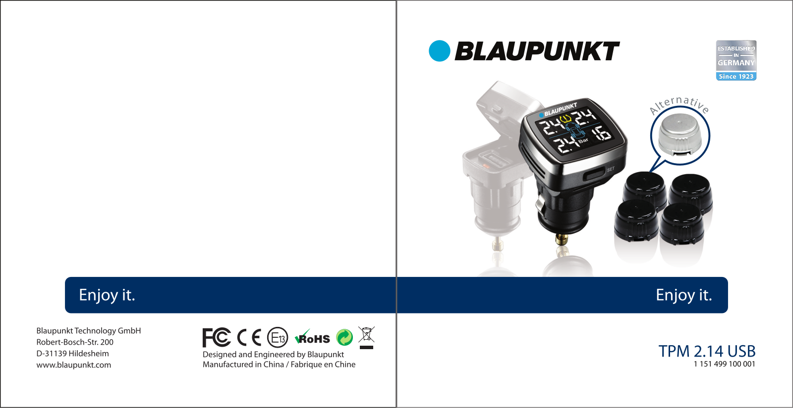 Blaupunkt TPM 2.14 USB User guide